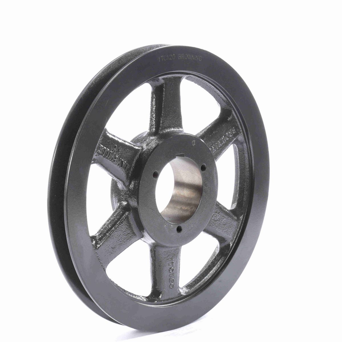 Browning 1 Groove Cast Iron Bushed Bore Multiple Sheave - 1TC120