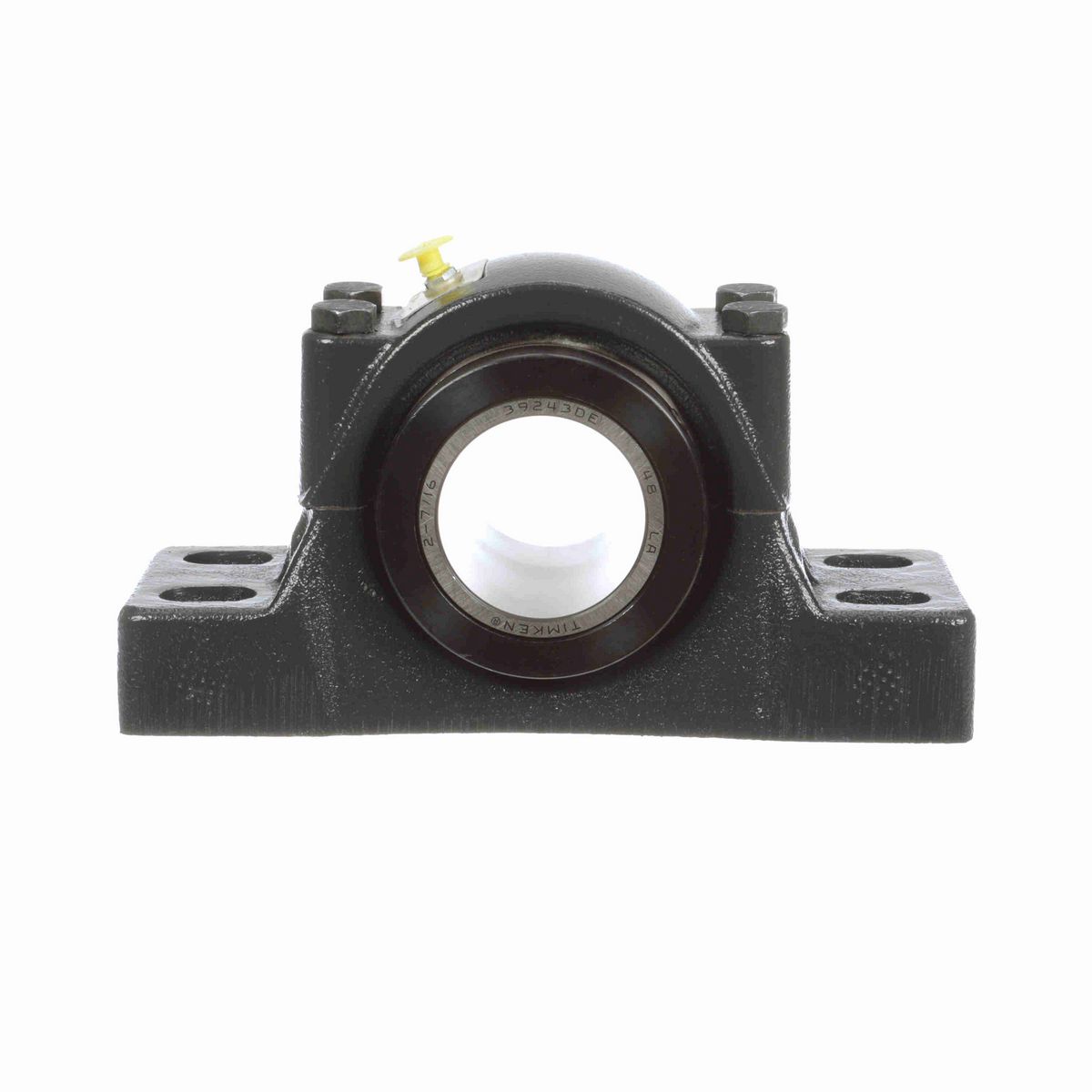 Sealmaster Mounted Cast Iron Four Bolt Pillow Block Tapered Roller - 52100 Bearing Steel - Double Collar Mount Lock - RPB 207-4