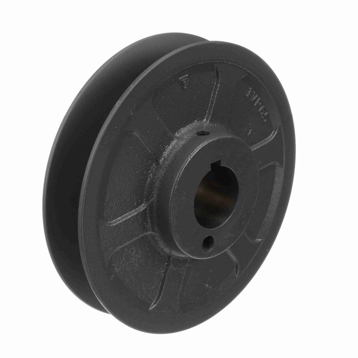 Browning 1 Groove Cast Iron Finish Bore FHP Variable Pitch Sheave - 1VP65X 1 3/8