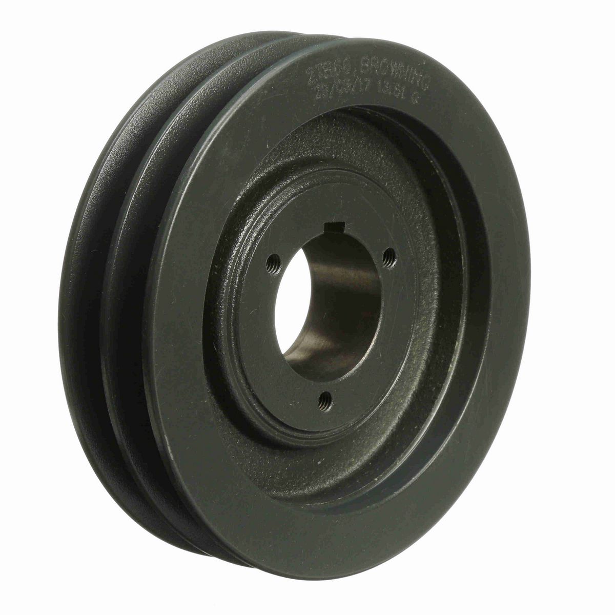 Browning 2 Groove Cast Iron Bushed Bore Multiple Sheave - 2TB66