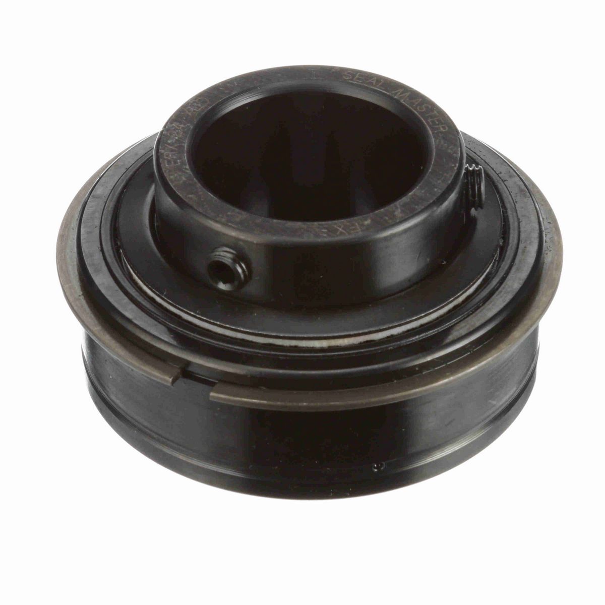 Sealmaster Mounted Insert Only Ball Bearing - 52100 Bearing Steel, Black Oxided - Setscrew Lock - Extra Low Drag - ERX-24 XLO