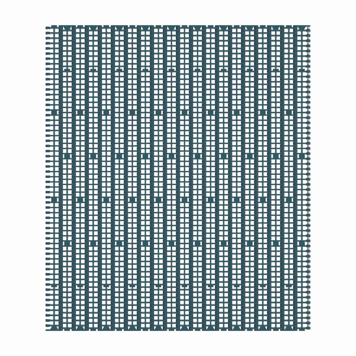 Rexnord 1000FG Straight Running Flush Grid, Material: Green Low Friction Acetal, Width: 170mm, Pitch: 1in - 817.40.11