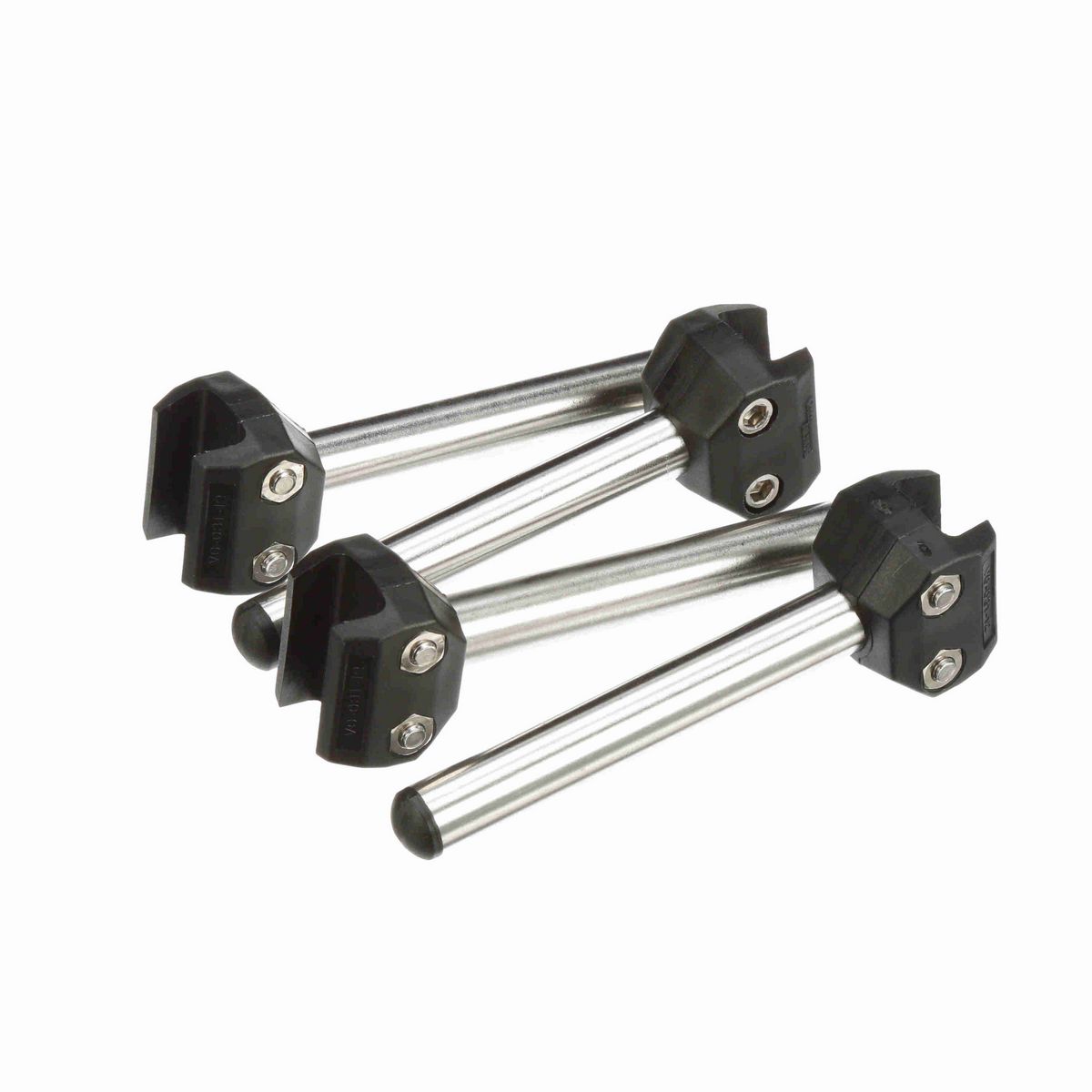 System Plast Polyamide Rail Clamp and Stainless Steel Rod- Combination- 3.5" - VG-031-12-35