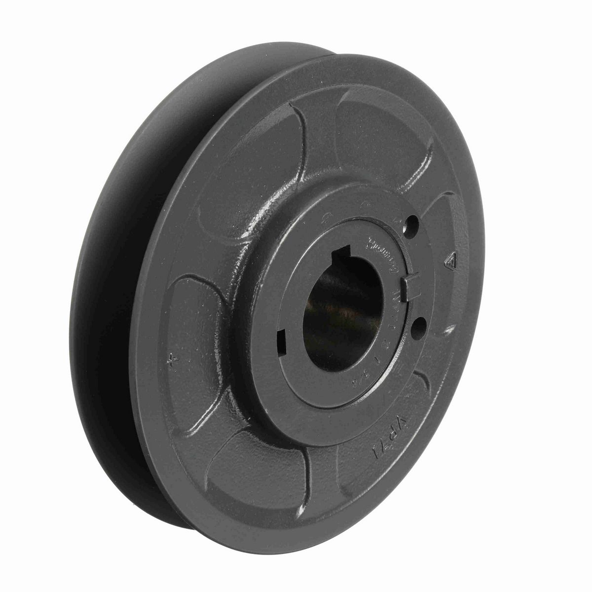 Browning 1 Groove Cast Iron Finish Bore FHP Variable Pitch Sheave - 1VP71X 1 5/8