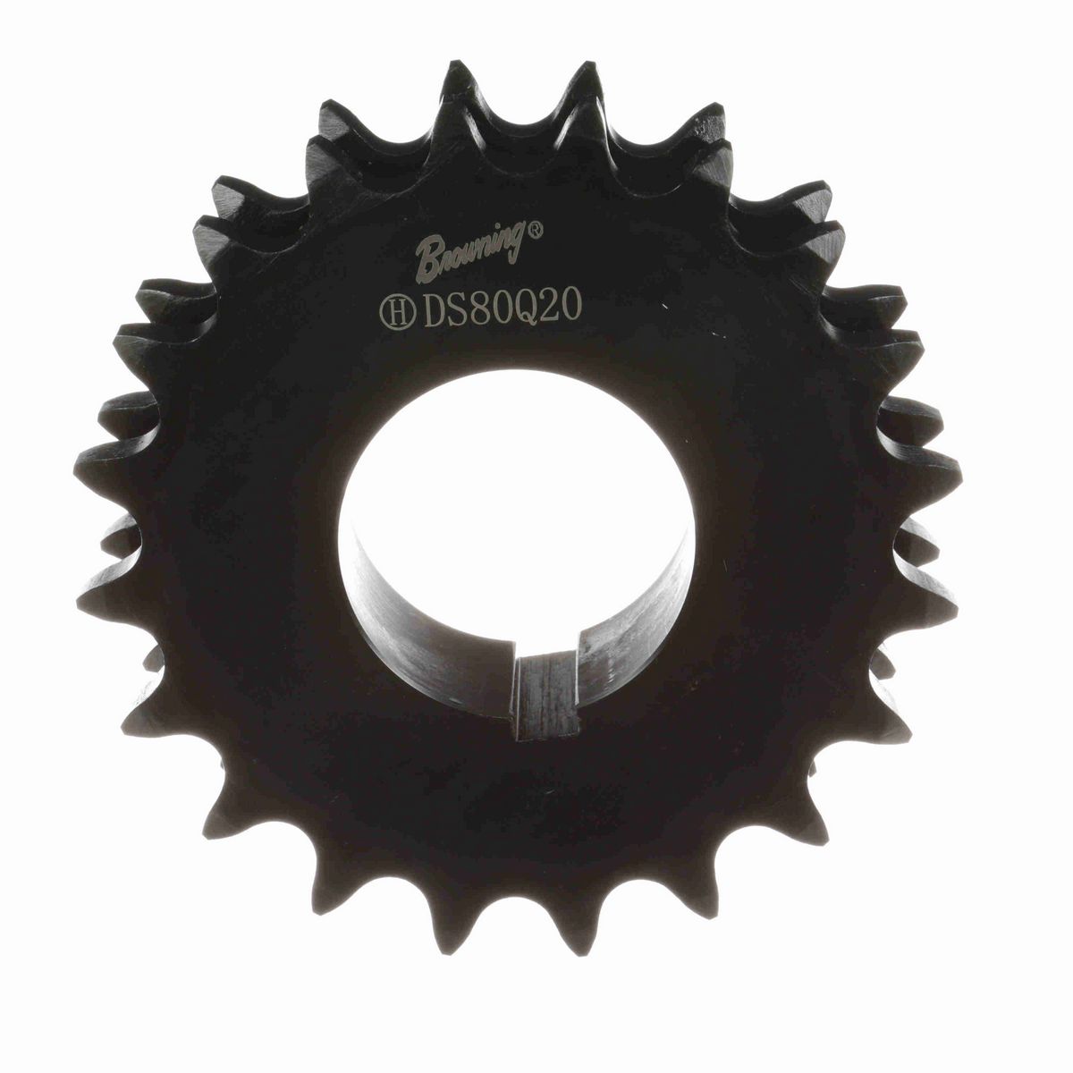 Browning Steel Bushed Bore Roller Chain Sprocket - DS80Q20