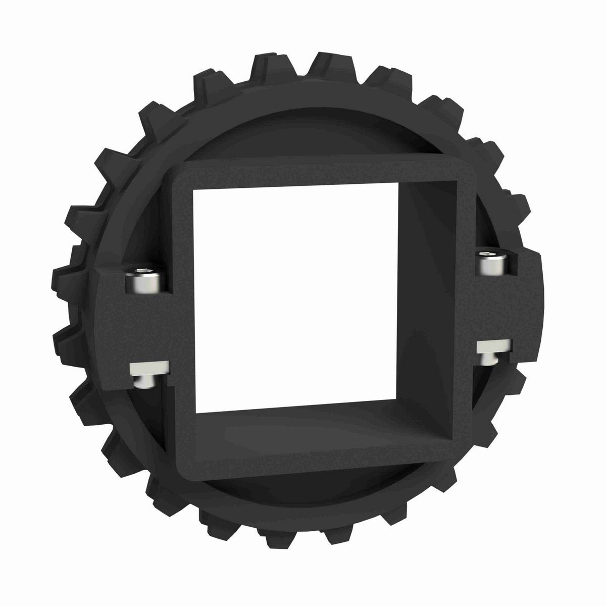 Rexnord 1500 Series Split Molded Nylon Sprocket with 24 Teeth and a 60mm Square Bore - 614-142-1