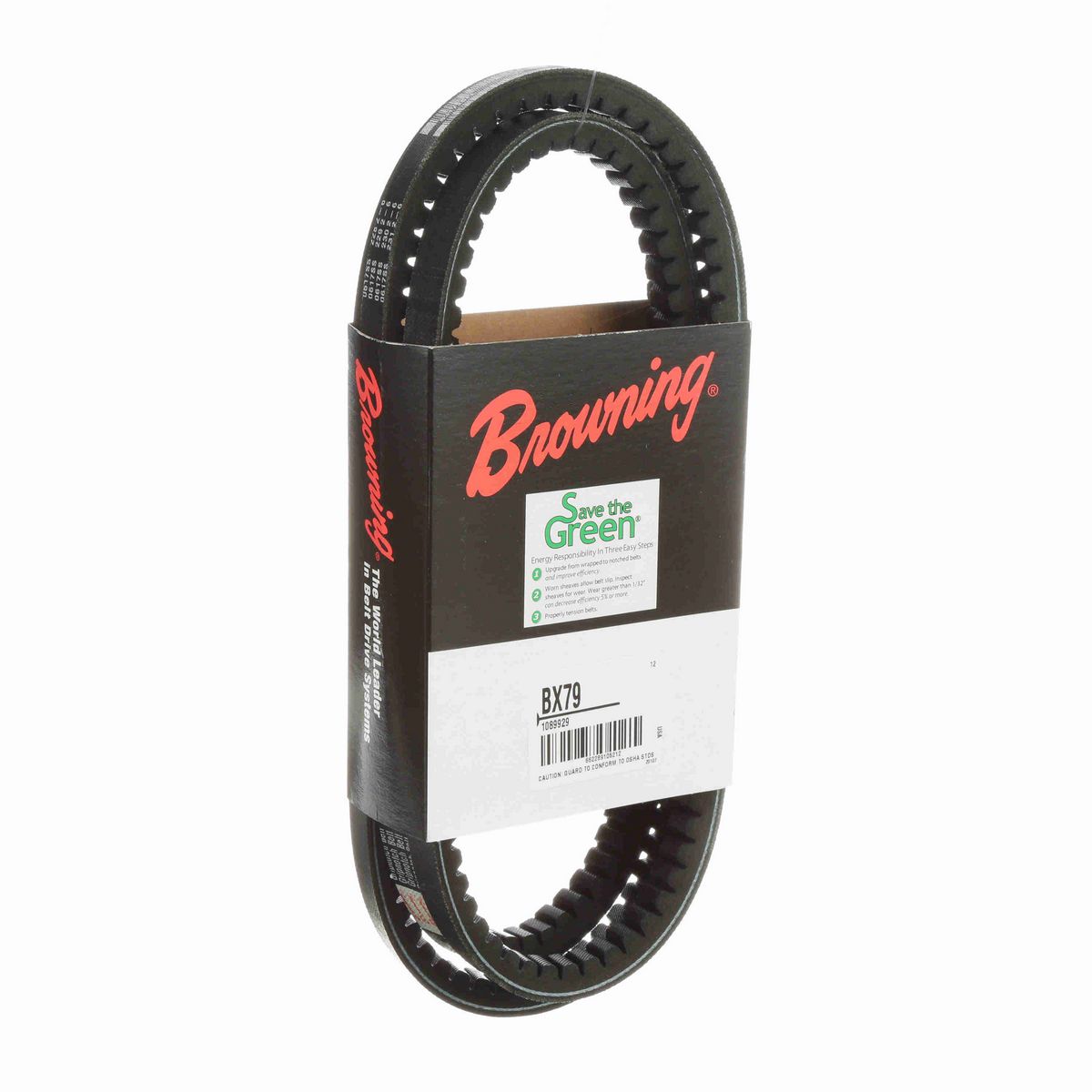 Browning EPDM Notched Belt 98% Efficient - BX79