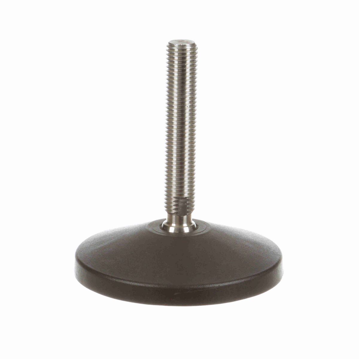 System Plast Articulating Plastic Leveler; Series: VG-511, Base Diameter: 4, Spindle Length: 2.92-in, Thread: M16 - VG-511-01-SM16-L3