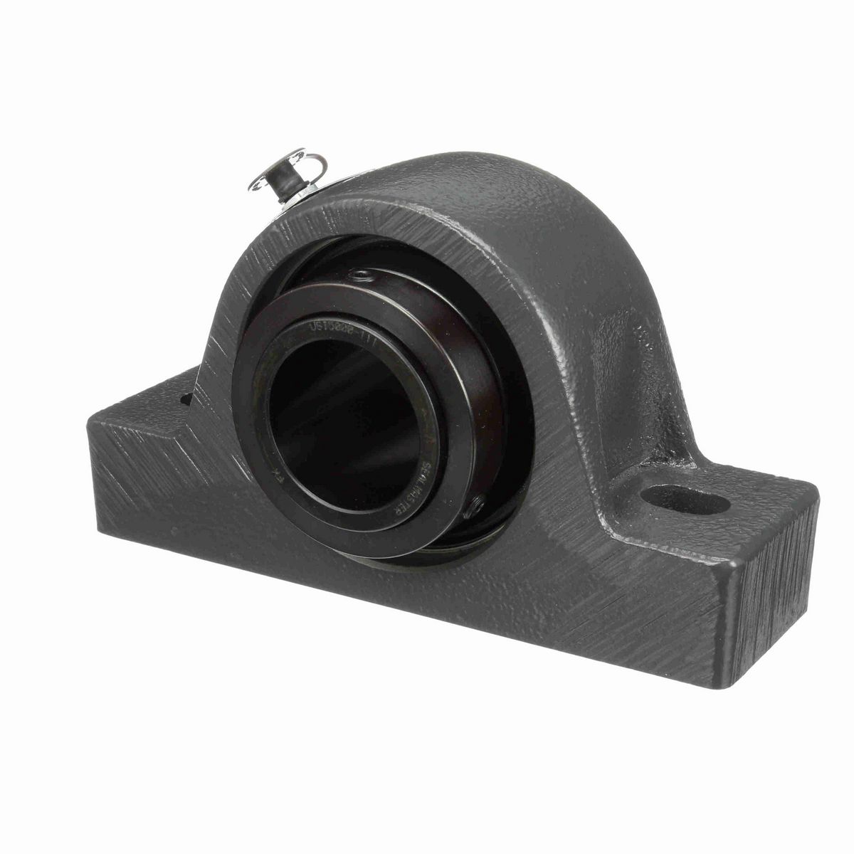 Sealmaster Mounted Cast Iron Two Bolt Pillow Block Spherical Roller - 52100 Bearing Steel, Black Oxided - Collar Mount Lock - USRB5000-111