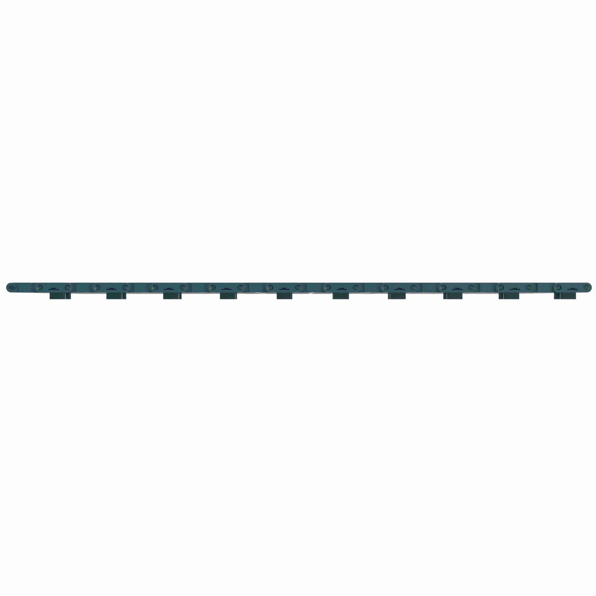 Rexnord 1000FG Straight Running Flush Grid, Material: Green Low Friction Acetal, Width: 765mm, Pitch: 1in - 874.43.18
