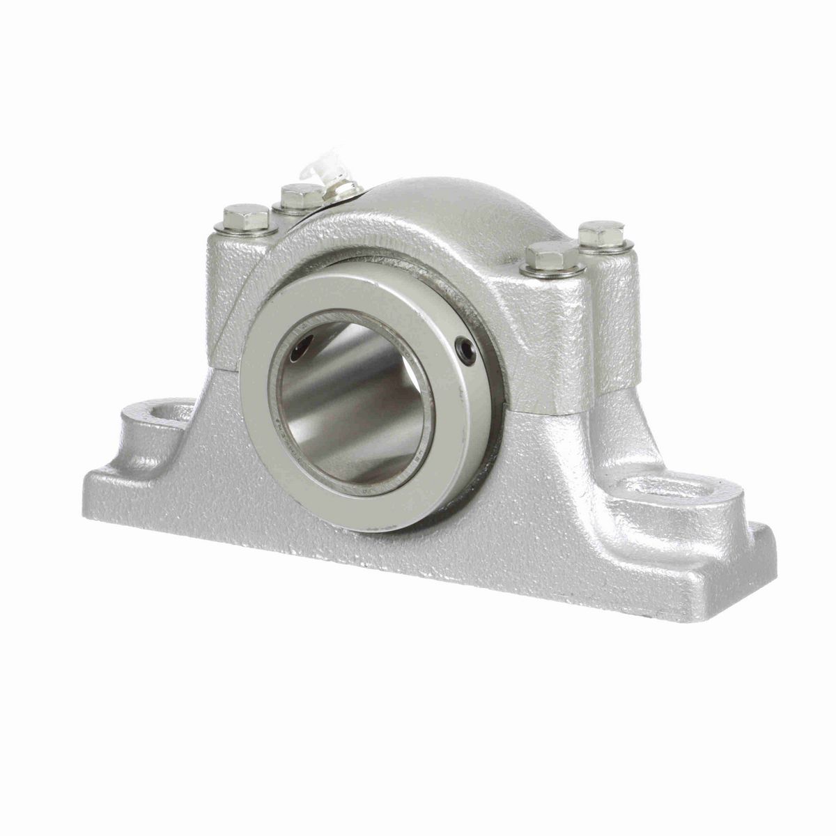Sealmaster Mounted Flouropolymer Coated Cast Iron Two Bolt Pillow Block Tapered Roller - 52100 Bearing Steel - Collar Mount Lock - Corrosion Resistant - RPBA 200-C2 CR