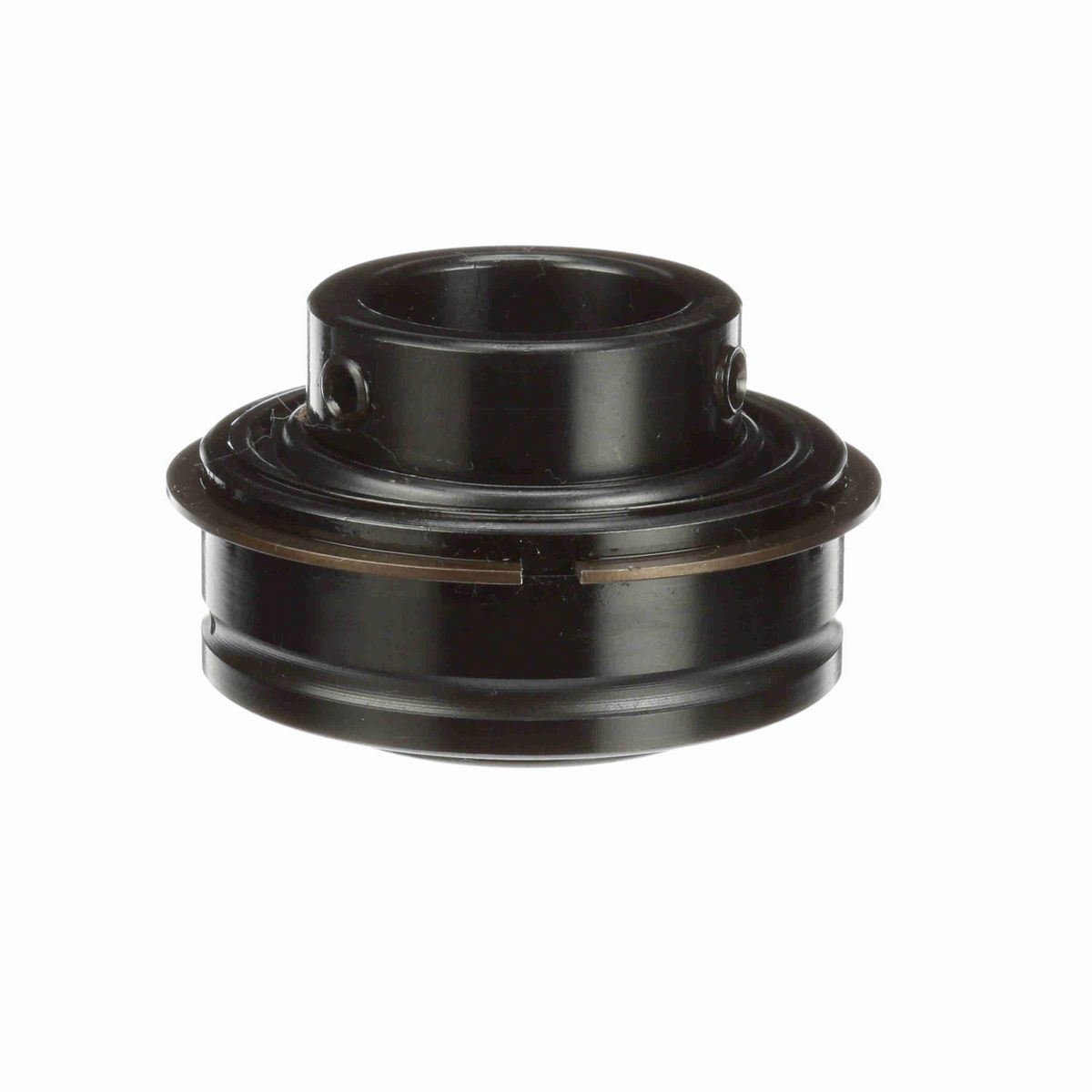 Sealmaster Mounted Insert Only Ball Bearing - 52100 Bearing Steel, Black Oxided - Setscrew Lock - ER-16C