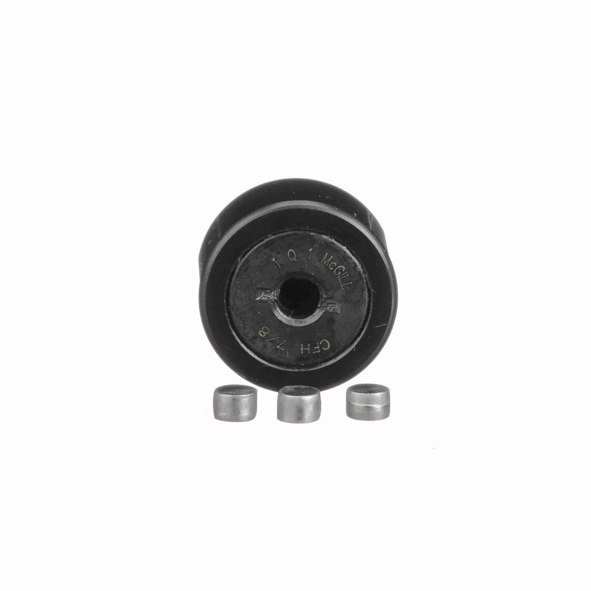 Опорный ролик с цапфой McGill Heavy Stud CAMROL CFH 7/8, цилиндрический, со шлицем под отвёртку, дюймовый