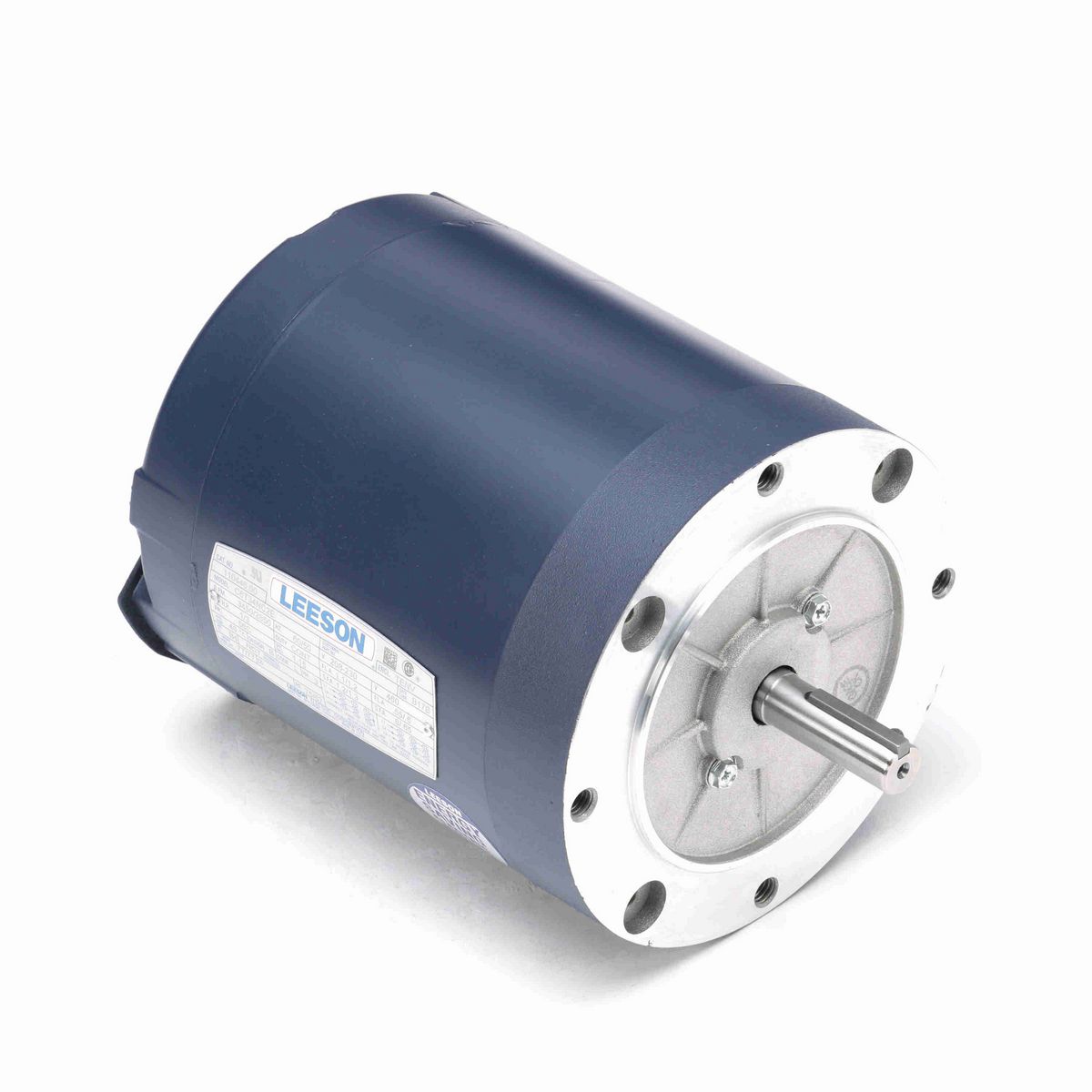 LEESON General Purpose Motor, 0.33 & 0.33 HP, 3 Ph, 60 & 50 Hz, 230/460 & 208-230/460 V, 3600 & 3000 RPM, 56C Frame, TENV - 110446.00