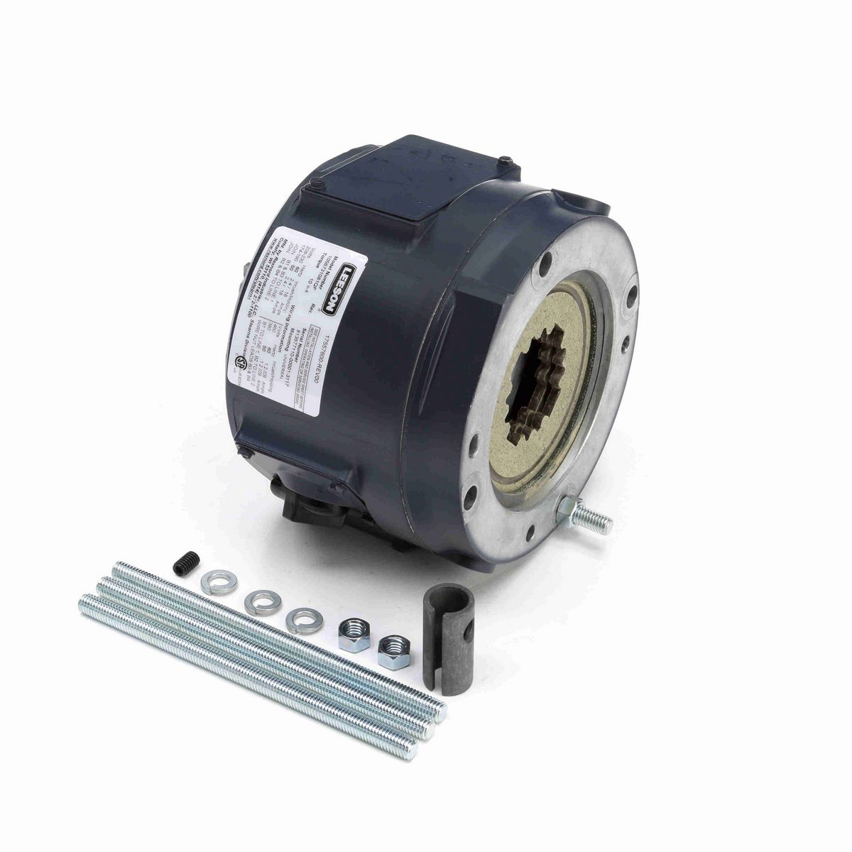 LEESON 10 LB-FT COUPLER BRAKE.56C/143-5TC.NEMA2/IP23.230/460V.1PH.ALUMINUM STEARNS 1056731081QF - 175576.00