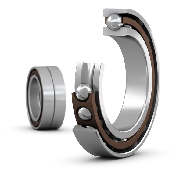 Согласованный комплект двух прецизионных однорядных радиально-упорных шарикоподшипников типа D повышенной грузоподъёмности SKF 7016 ACD/P4ADGA