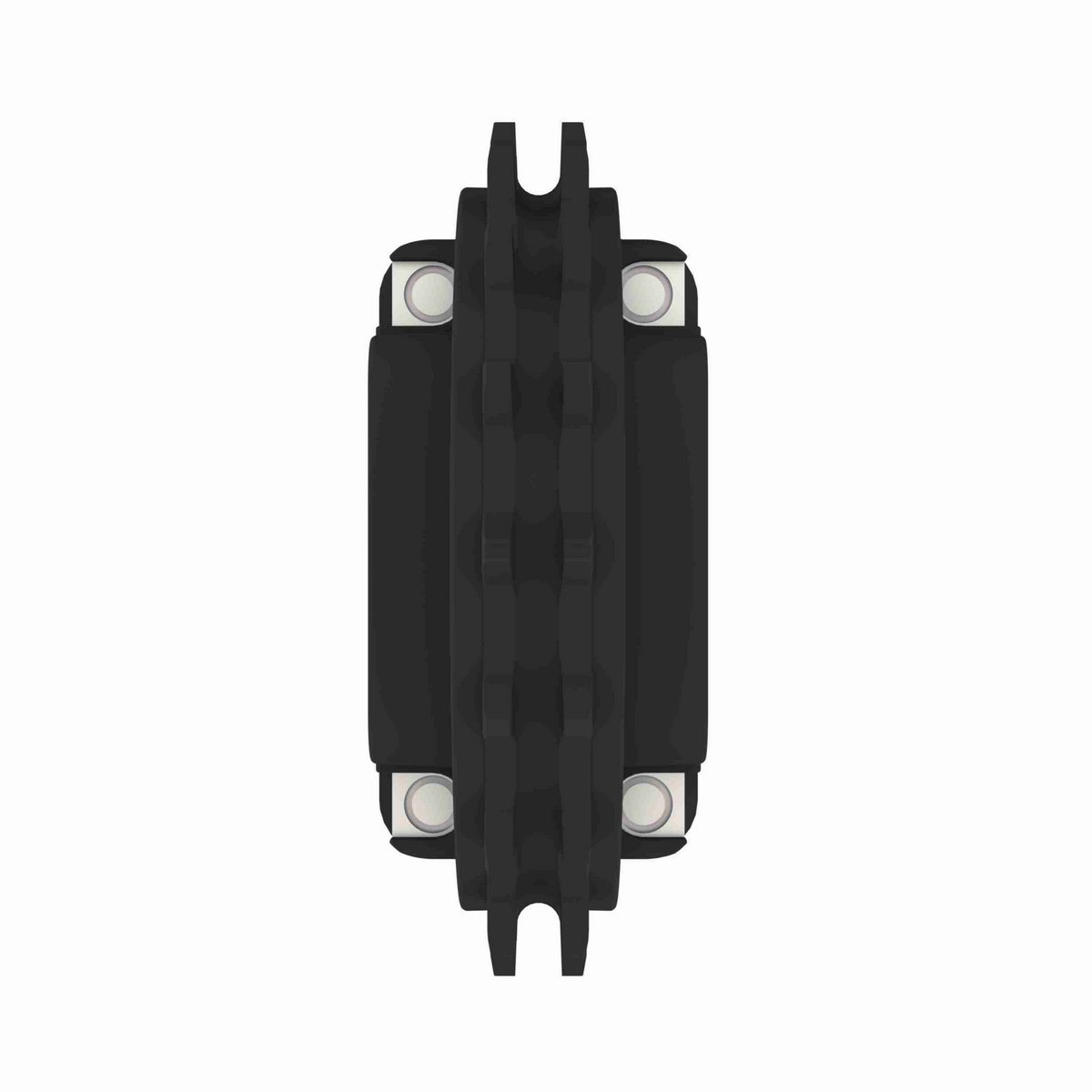 Rexnord 8500 Series Split Molded Nylon Sprocket with 17 Teeth and 1in Round Idler Bore - 614-174-4