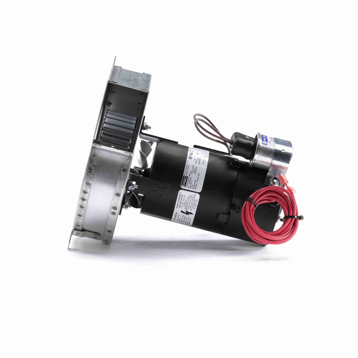 FASCO Rectangular Outlet Permanent Split Capacitor OEM Replacement Draft Inducer Blower, 208-230 Volts, Flange: No - A324
