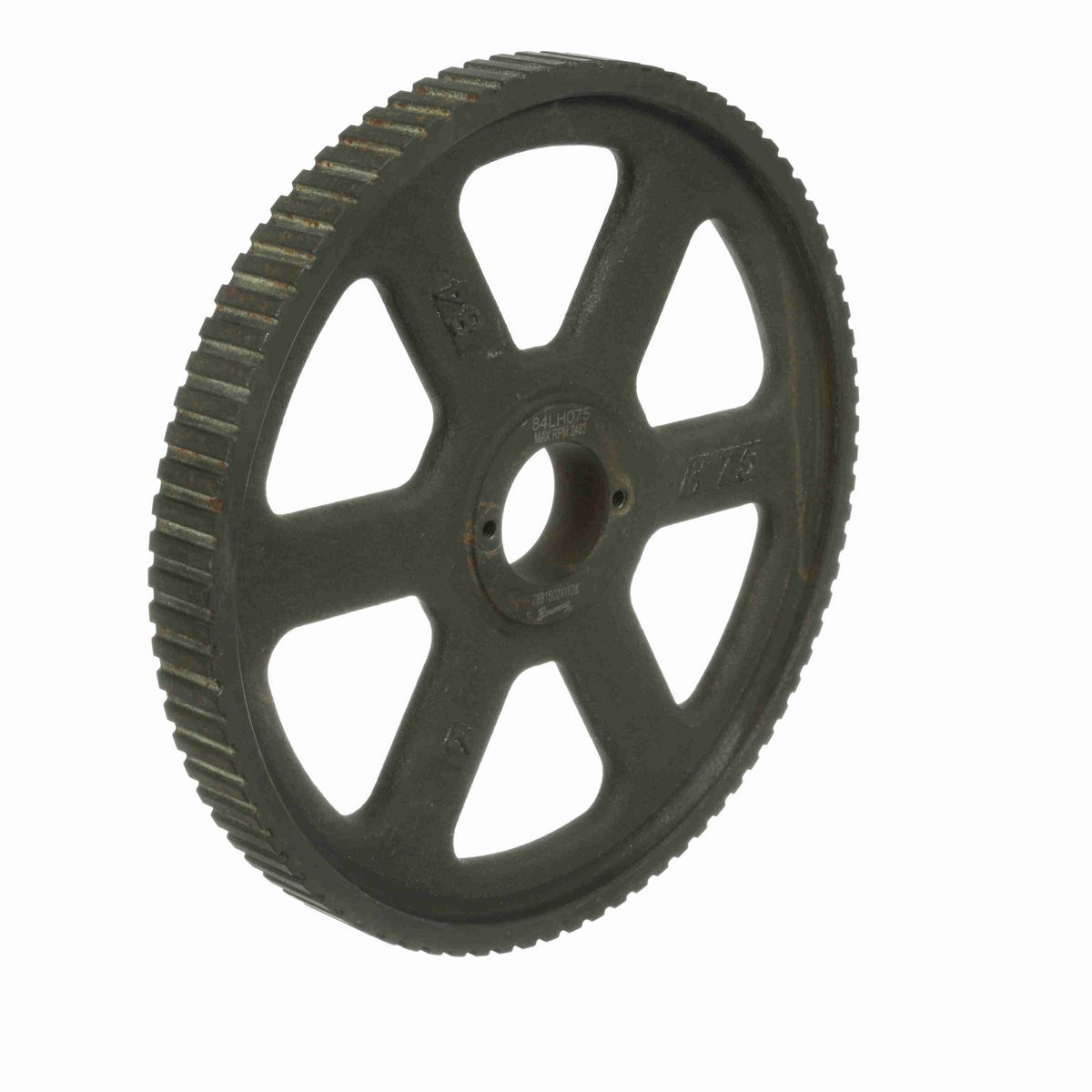 Browning Steel Bushed Bore Gearbelt Pulley - 84LH075