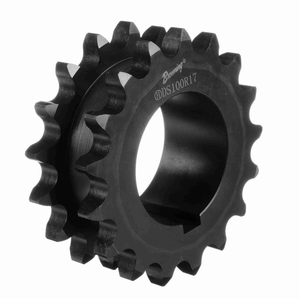 Browning Steel Bushed Bore Roller Chain Sprocket - DS100R17