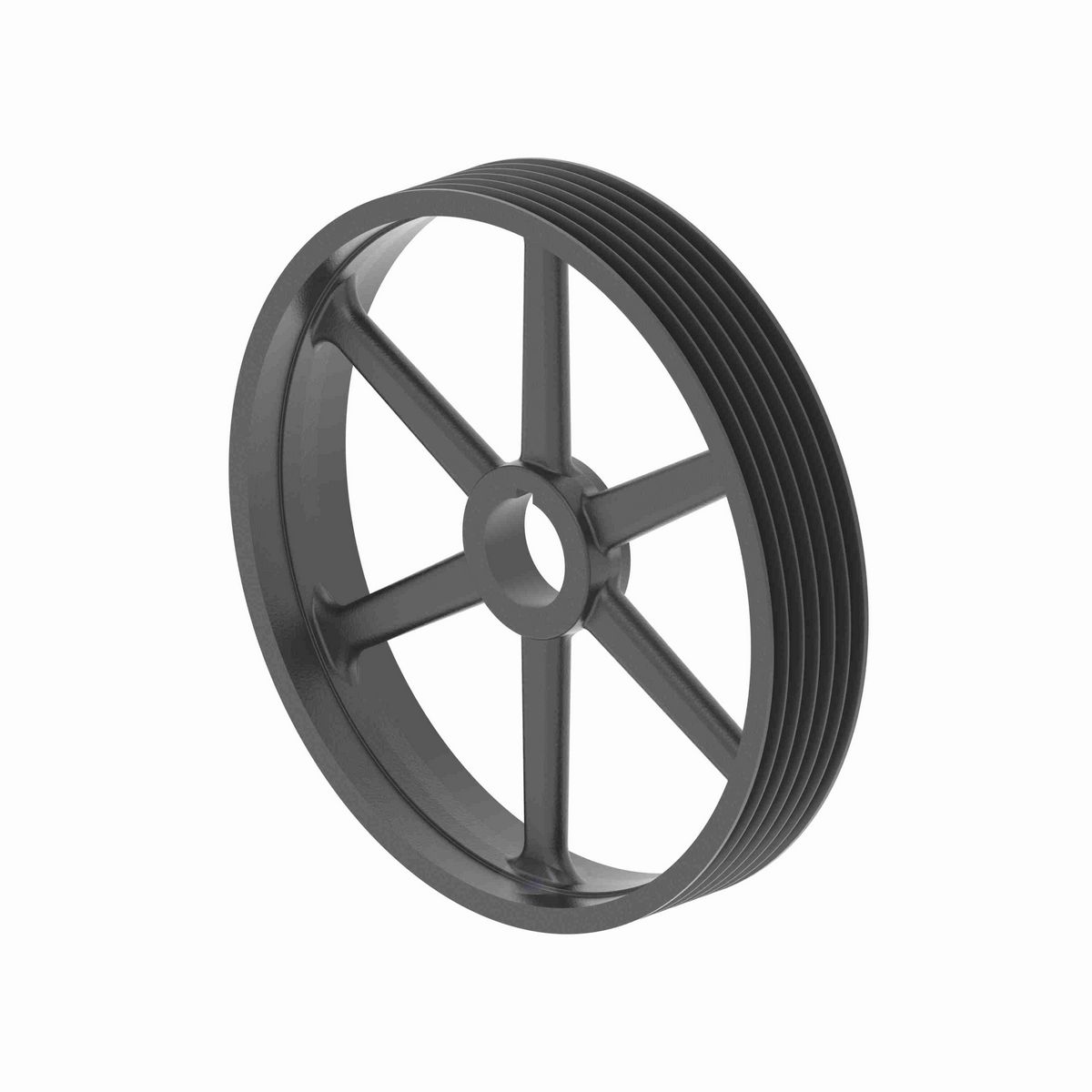 Browning 6 Groove Cast Iron Bushed Bore Multiple Sheave - 6B5V250