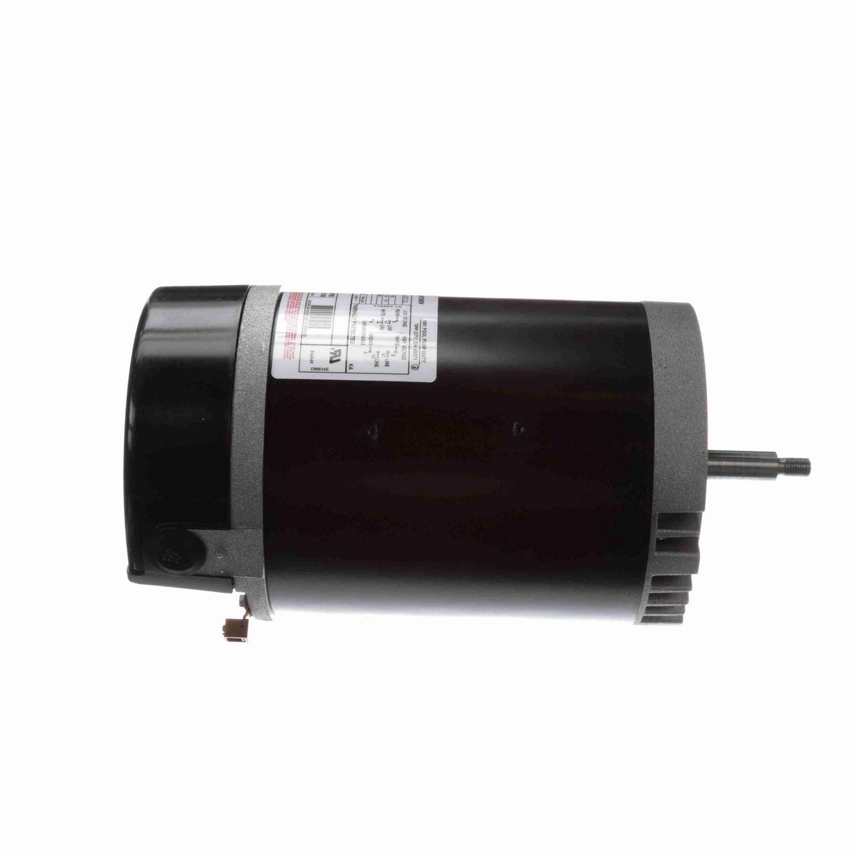 Century Pool Pump Motor, 3/4 HP, 1 Ph, 60 Hz, 208-230/115 V, 3600 RPM, U56J Frame, DP - SN1072