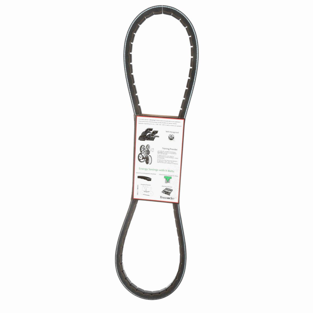 Browning EPDM Notched Belt 98% Efficient - 5VX470