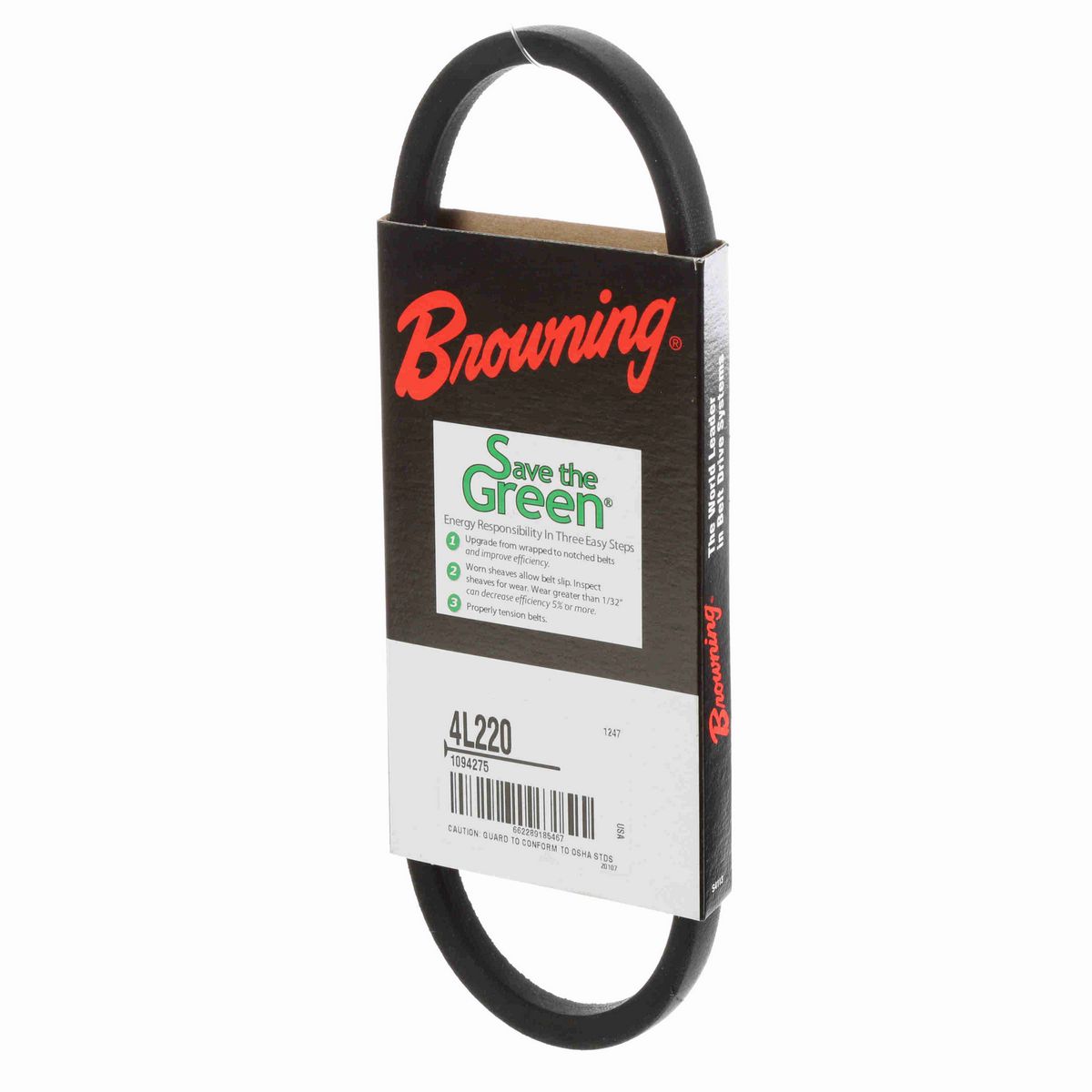 Browning Rubber FHP Belt - 4L220
