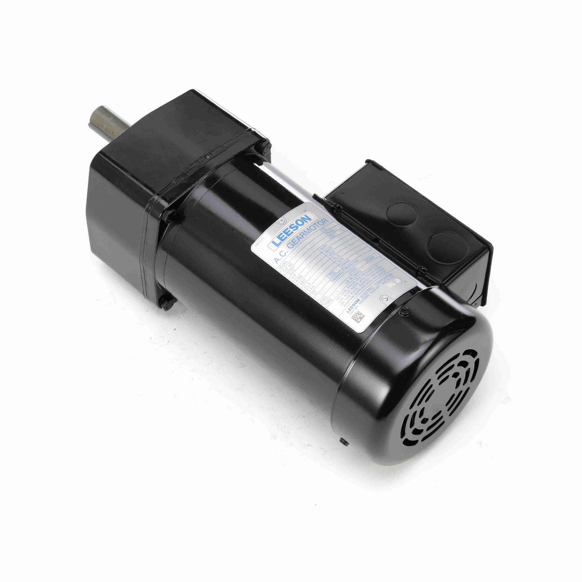 LEESON Parallel Shaft Gearmotor, 0.33 HP, 3 Ph, 60 Hz, 230 V, 85 RPM, 42Y Frame, TEFC - 096014.00