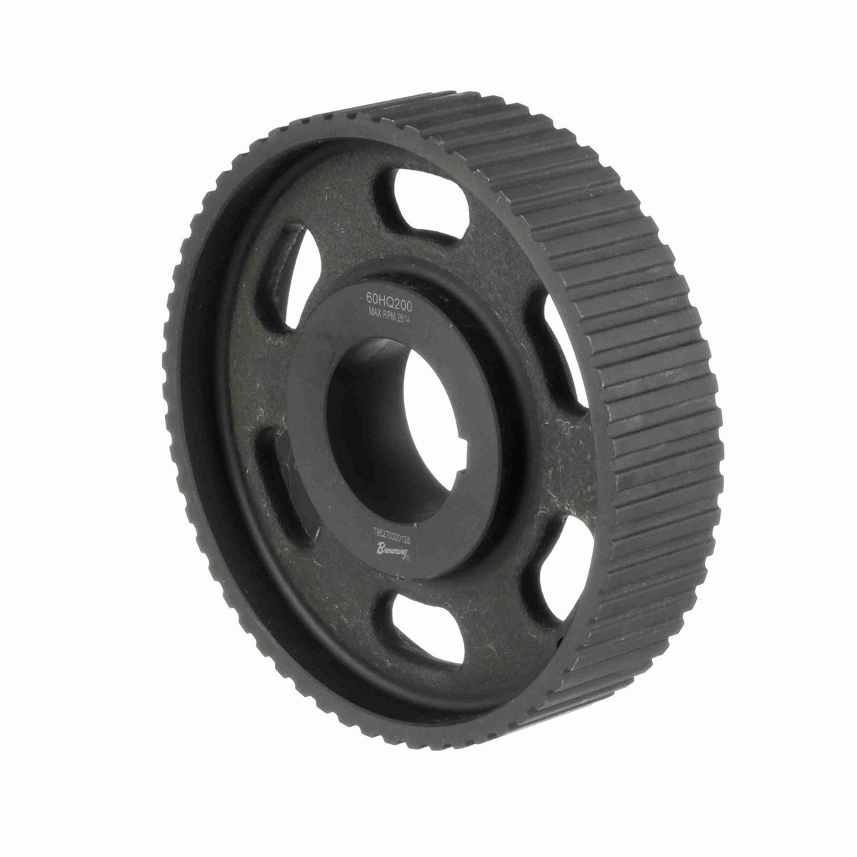 Browning Steel Bushed Bore Gearbelt Pulley - 60HQ200