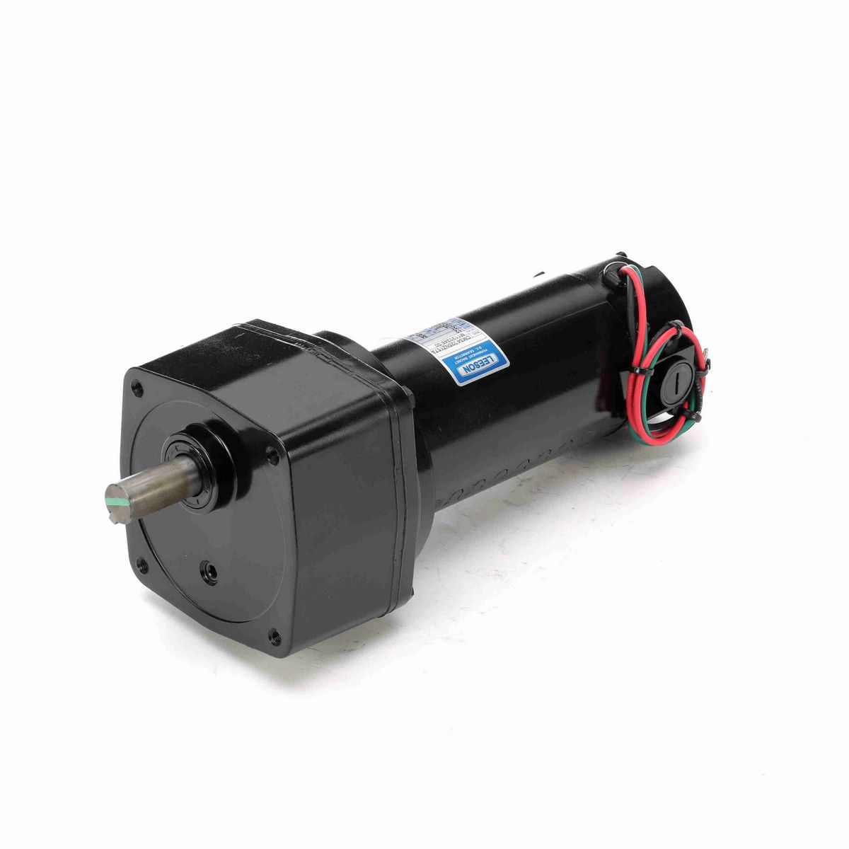 LEESON Parallel Shaft Gearmotor, 0.25 HP, 12 V, 83 RPM, 34 Frame, TENV - M1135246.00