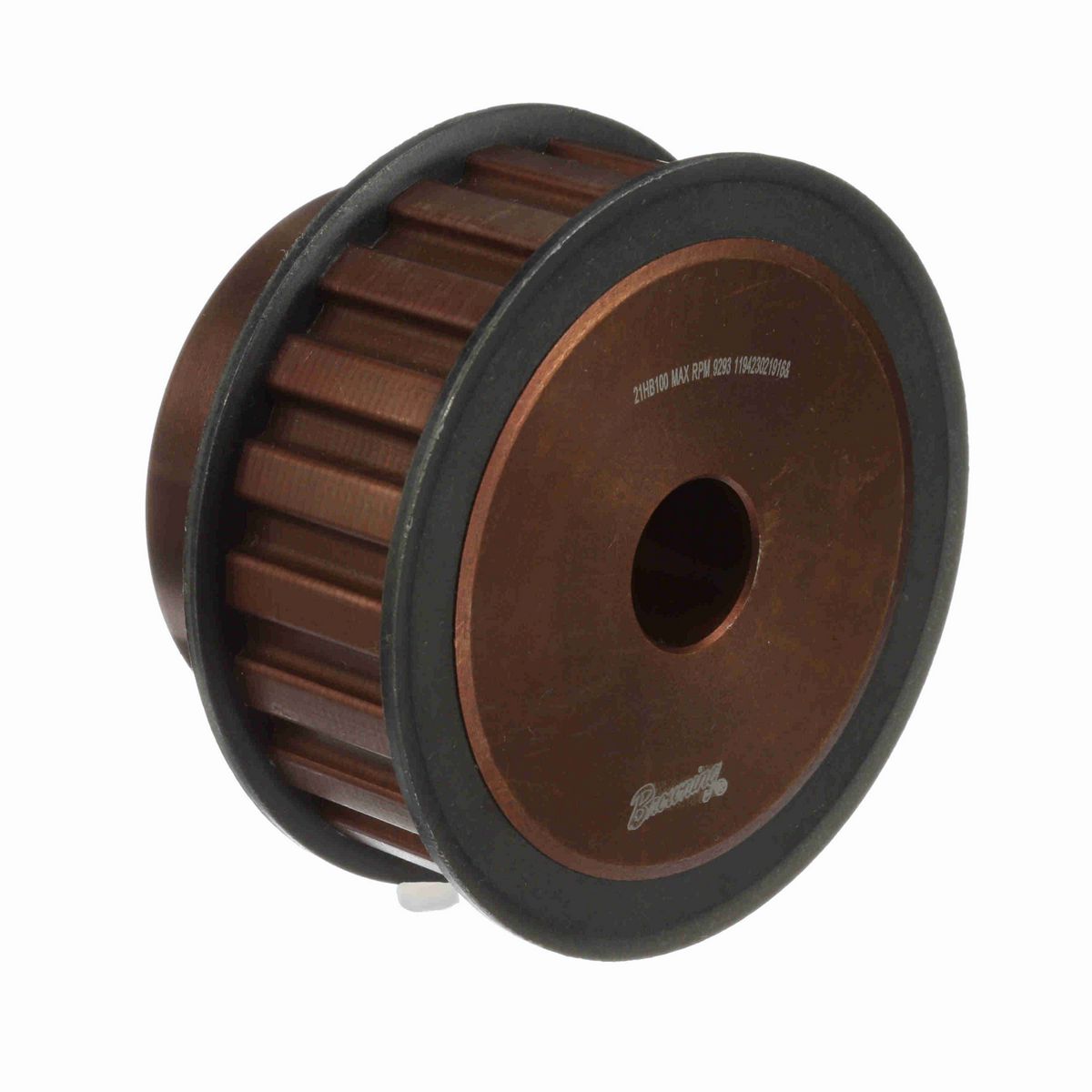 Browning Steel Rough Bore Gearbelt Pulley - 21HB100