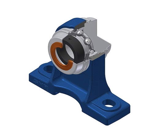 Фланцевый подшипниковый узел SNR ESPH207T04CCE