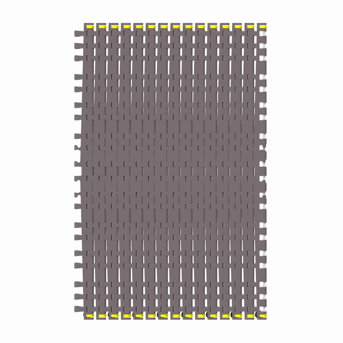 Rexnord 7956B Side-flexing Flush Grid, Material: Brown High Performance, Width: 30in, Pitch: 1.25in - 81450901