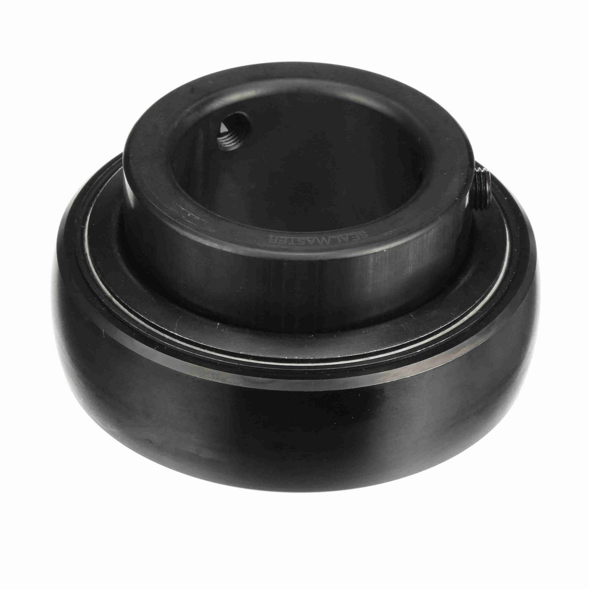Sealmaster Mounted Insert Only Ball Bearing - 52100 Bearing Steel, Black Oxided - Setscrew Lock - 3-27