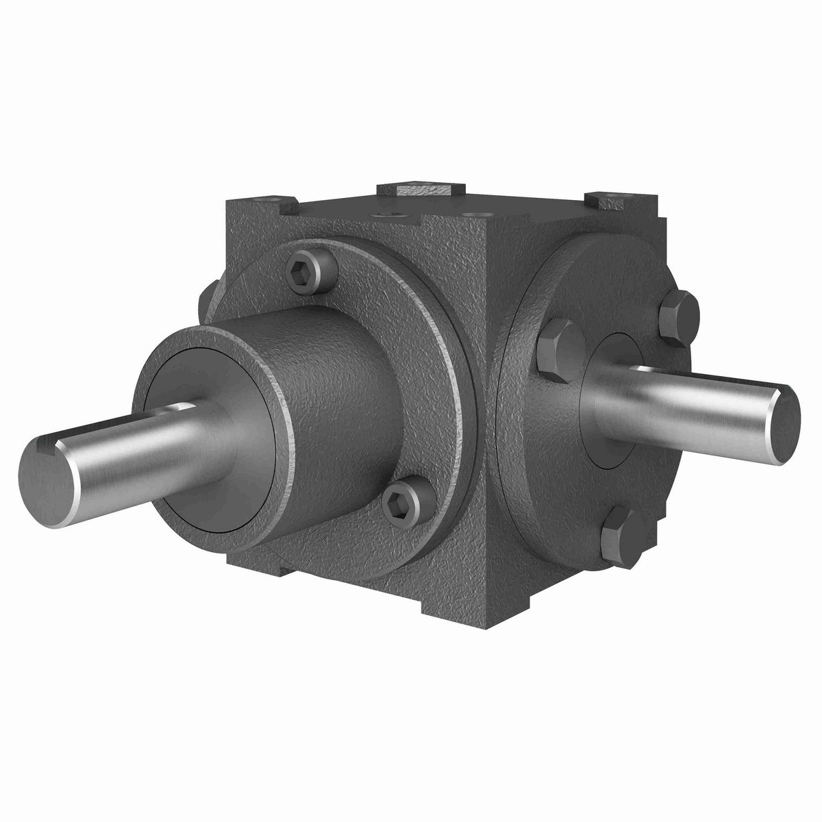 Hub City Bevel Gear Drives Cast Iron Bevel Reducer - M3 1.5/1 C,F ST