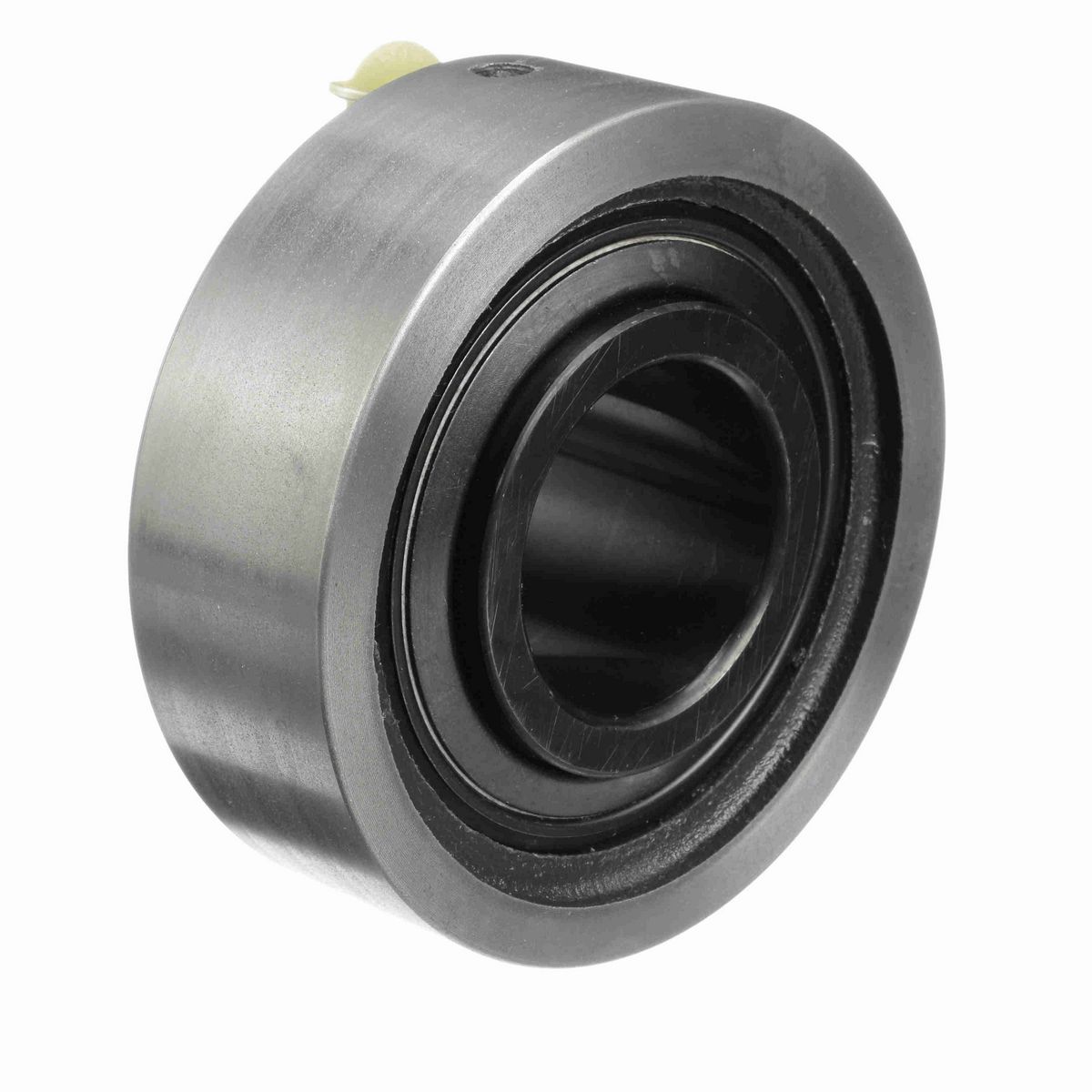 Sealmaster Mounted Cast Iron Cylindrical Cartridge Ball Bearing - 52100 Bearing Steel, Black Oxided - Setscrew Lock - MSC-32