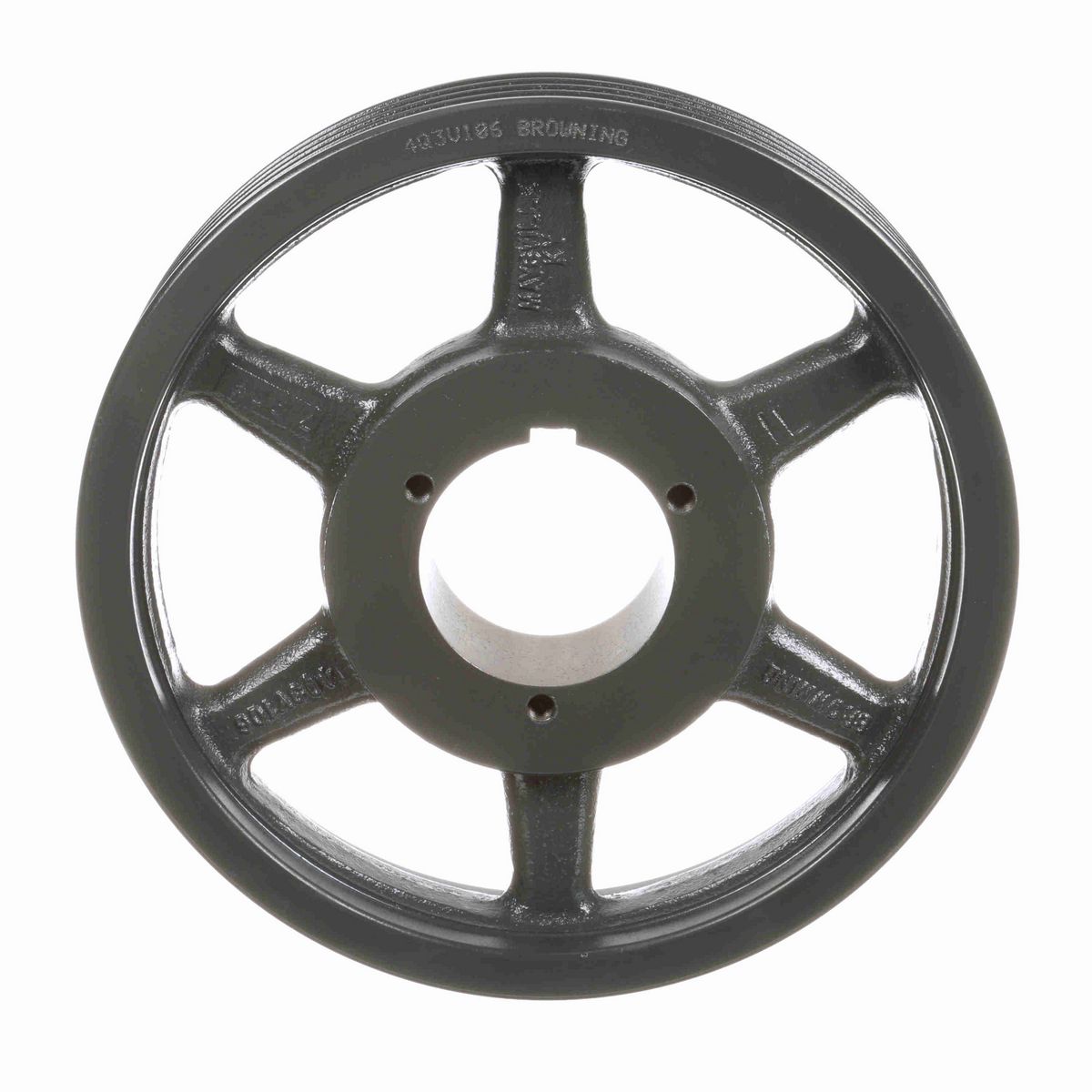 Browning 4 Groove Cast Iron Bushed Bore Multiple Sheave - 4Q3V106