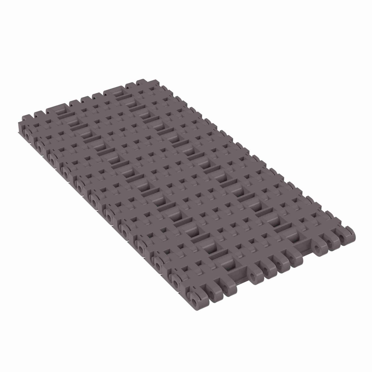 Rexnord 7705 Straight Running Solid Top, Material: Brown High Performance, Width: 6in, Pitch: 1in - 81416333