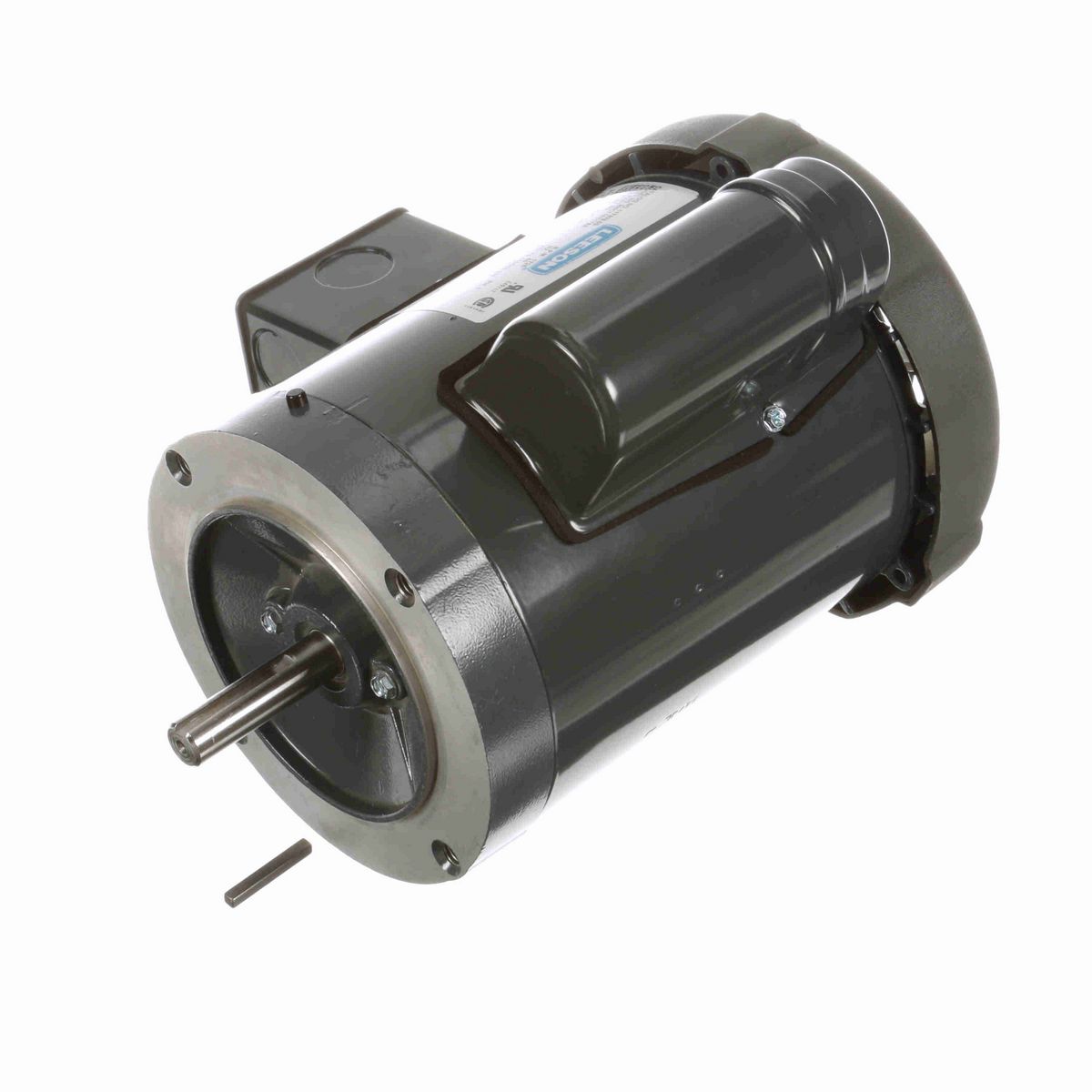 LEESON Agricultural Motor, 0.33 HP, 1 Ph, 60 Hz, 115/208-230 V, 1800 RPM, 56C Frame, TEFC - 117878.00