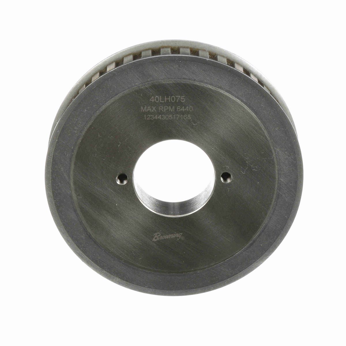 Browning Steel Bushed Bore Gearbelt Pulley - 40LH075