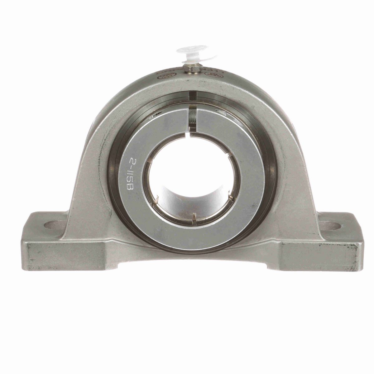 Sealmaster Mounted Stainless Steel Two Bolt Pillow Block Ball Bearing - 52100 Bearing Steel, Phosphorus Nickel Coated - Concentric Lock - Corrosion Resistant - CRPS-PN31T