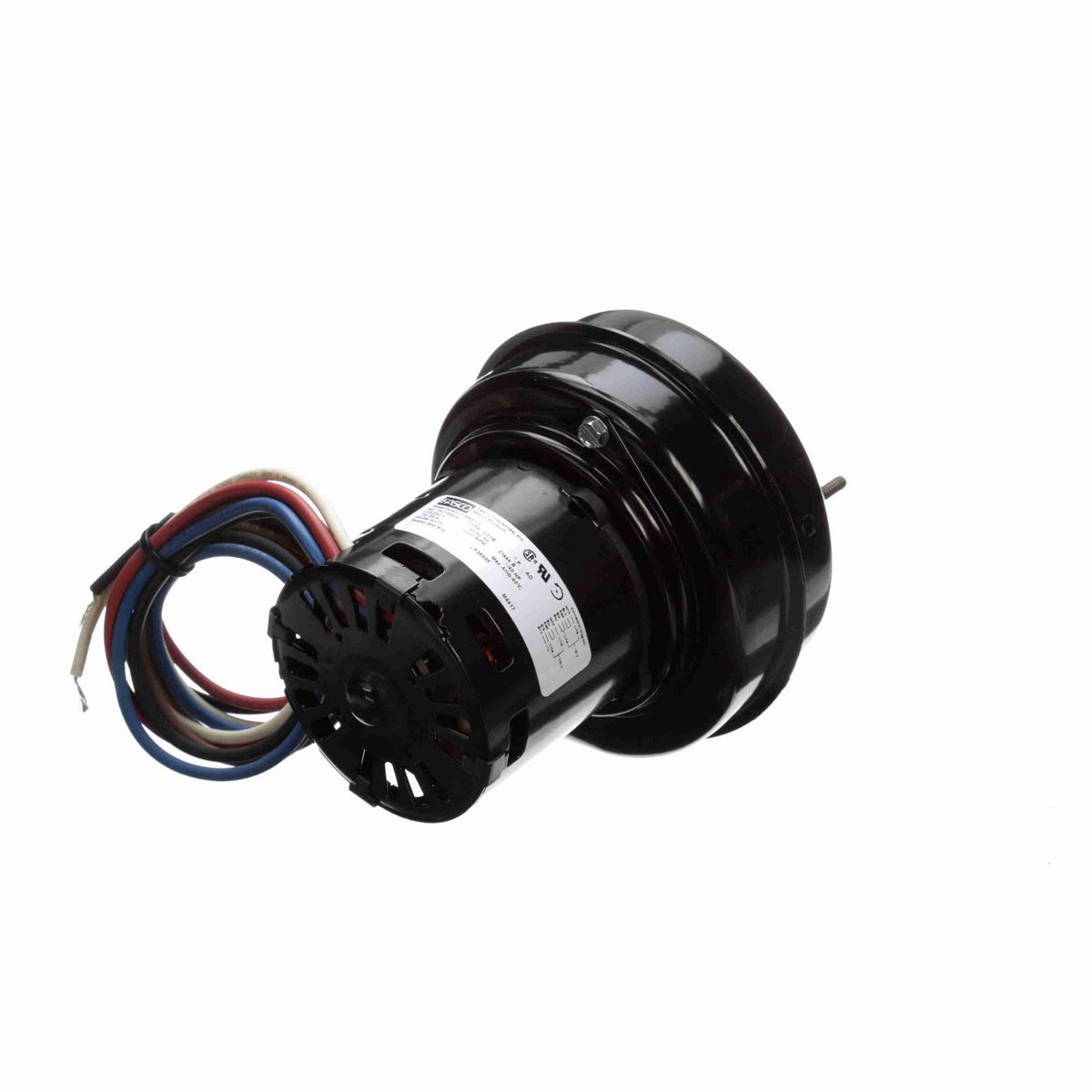 FASCO Round Outlet Shaded Pole OEM Replacement Draft Inducer Blower, 115/230 Volts, Flange: No - A073