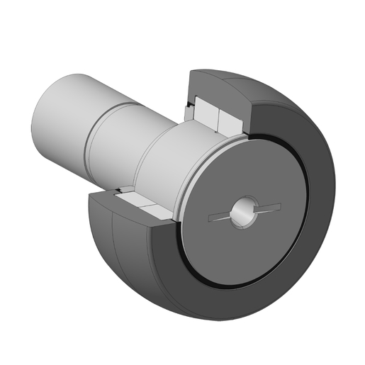 Cam follower with shaft NTN NUKRT52/3AS