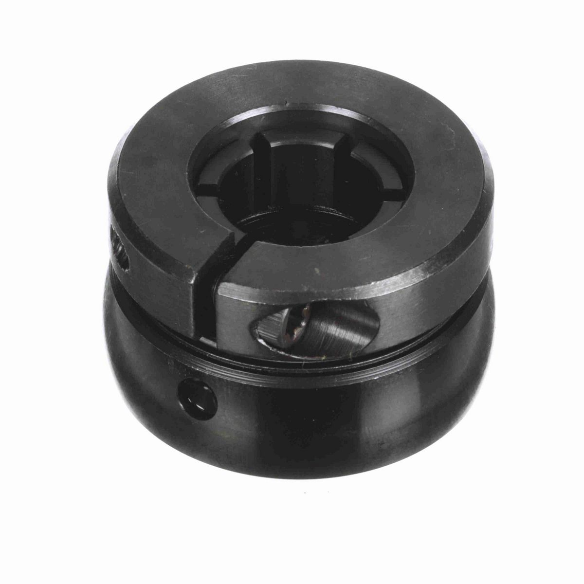 Sealmaster Mounted Insert Only Ball Bearing - 52100 Bearing Steel, Black Oxided - Concentric Lock - 2-012T