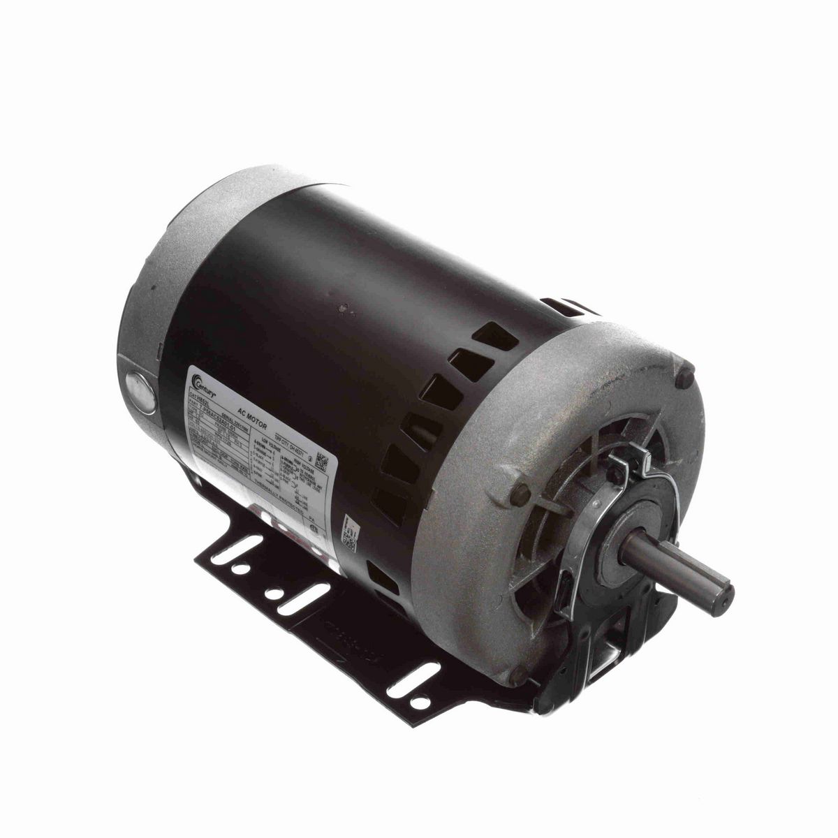 Century Fan and Blower Motor, 1.0 HP, 3 Ph, 60 Hz, 460/200-230 V, 1800 RPM, M56H Frame, ODP - H852L