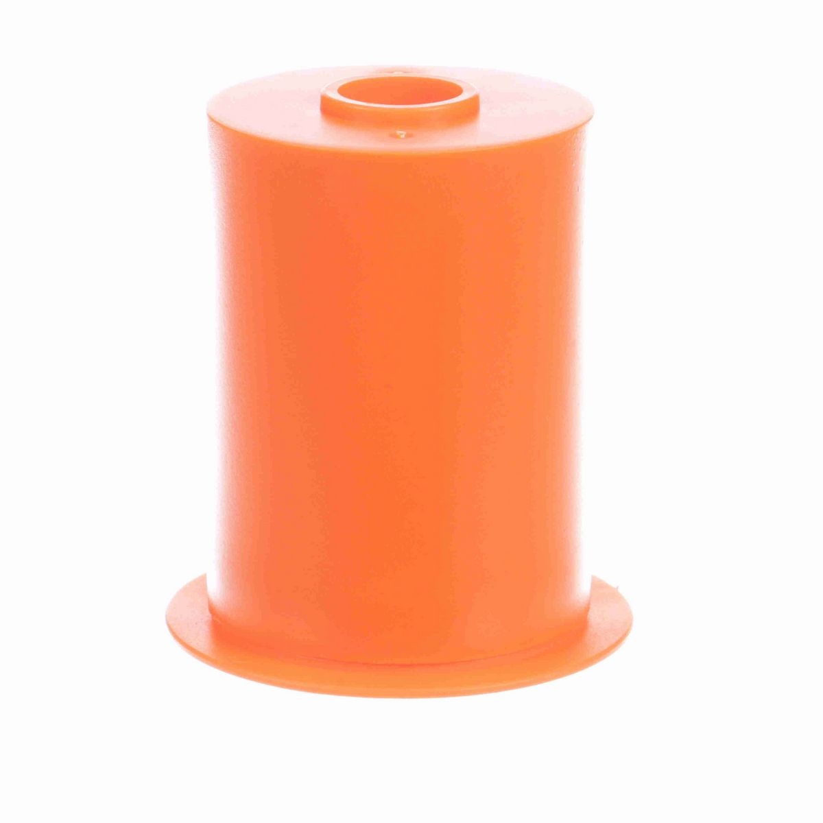 System Plast Flanged Return Roller; OD: 2.36-in, Shaft Dia: 0.75-in, Length: 3.15-in, Color: Orange - RF3-75-60