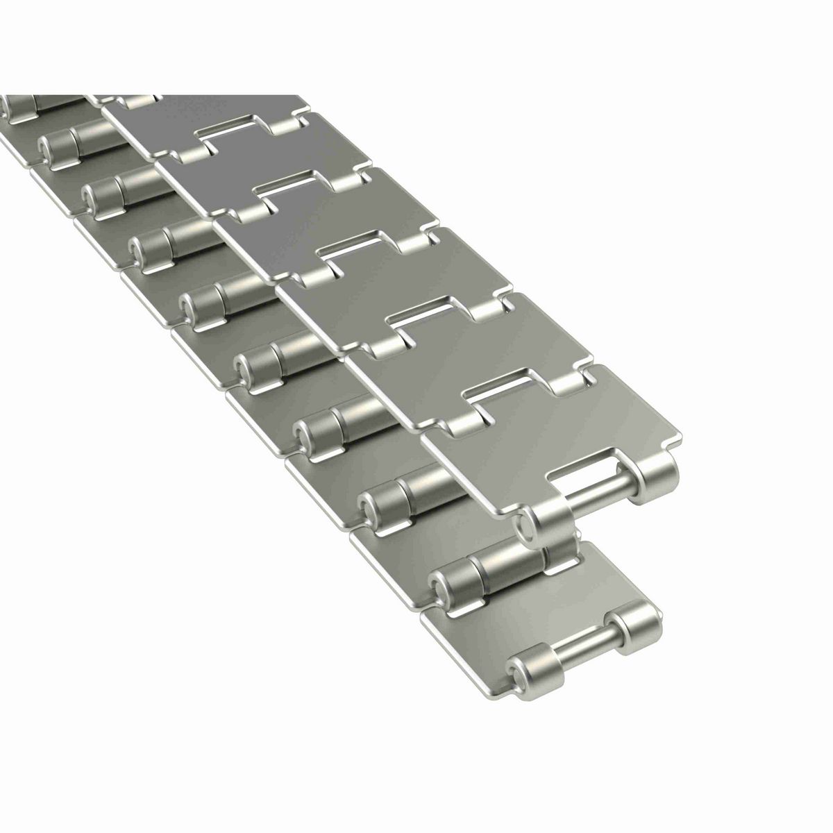 Rexnord 815 Straight Running Solid Top, Material: Carbon Steel, Width: 2.63in, Pitch: 1.5in - 762.93.25