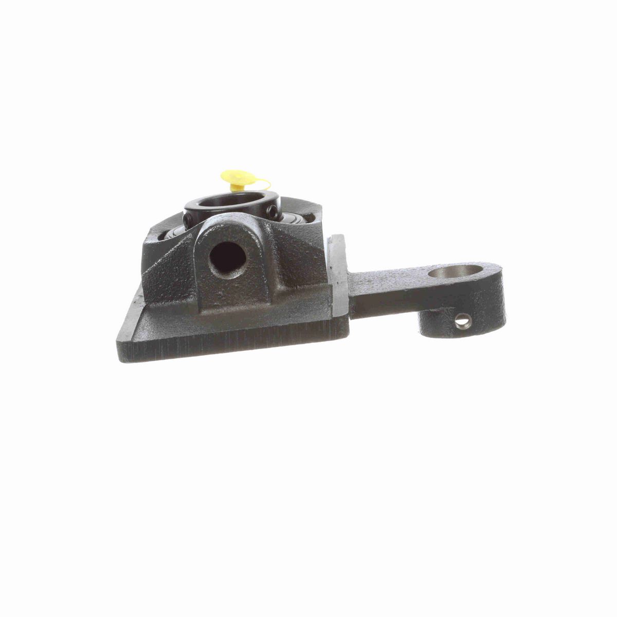 Sealmaster Mounted Cast Iron Wide Slot Take Up Ball Bearing - 52100 Bearing Steel, Black Oxided - Double Collar Mount Lock - S-361-ML20