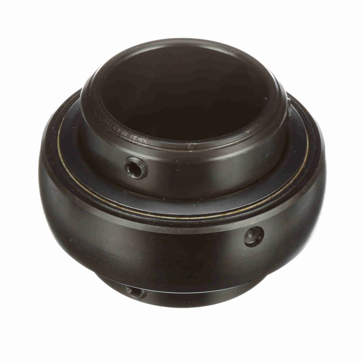 Sealmaster Mounted Insert Only Ball Bearing - 52100 Bearing Steel, Black Oxided - Double Setscrew Lock - 2-211D